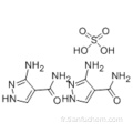 Hémisulfate de 3-amino-4-pyrazolecarboxamide CAS 27511-79-1